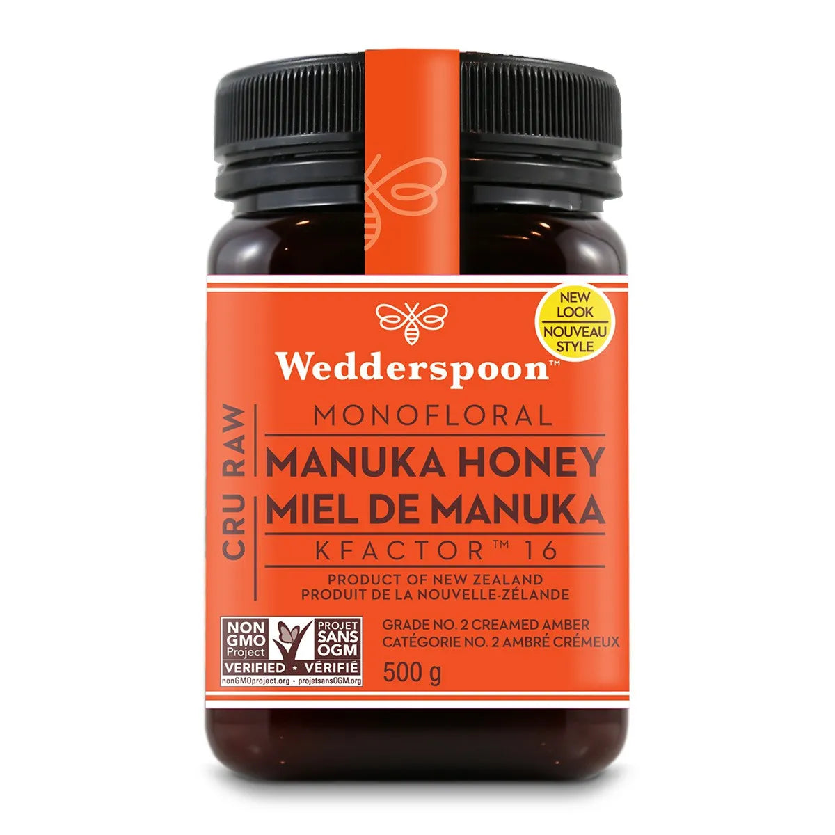 Wedderspoon - Miel de Manuka monofloral brut