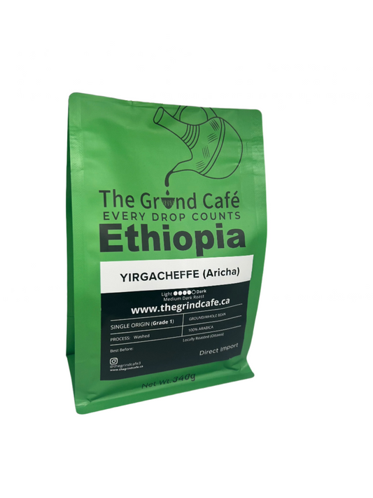 The Grind Cafe - Yirgacheffe (moyennement foncé)
